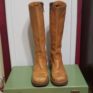 Bort Carleton ZipUp Vintage Campus Boots